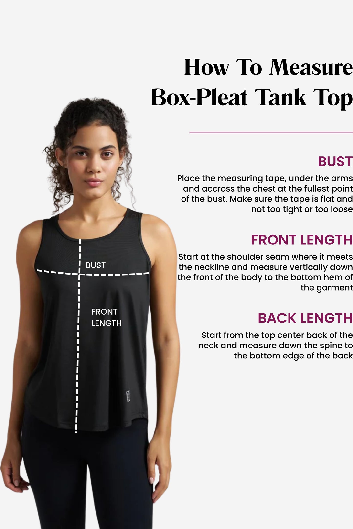 Box-Pleat Tank Top