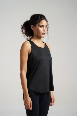 Box-Pleat Tank Top