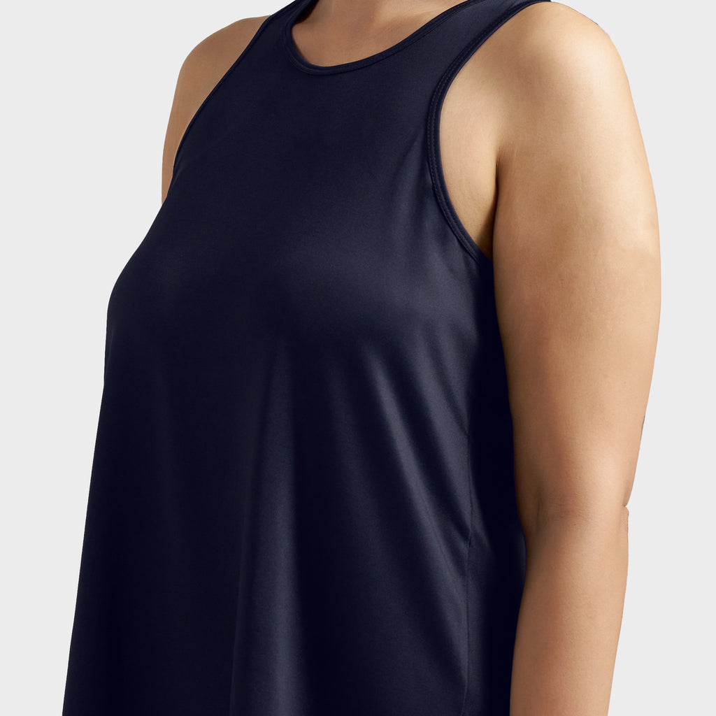 Activewear Boxpleated Tank Top