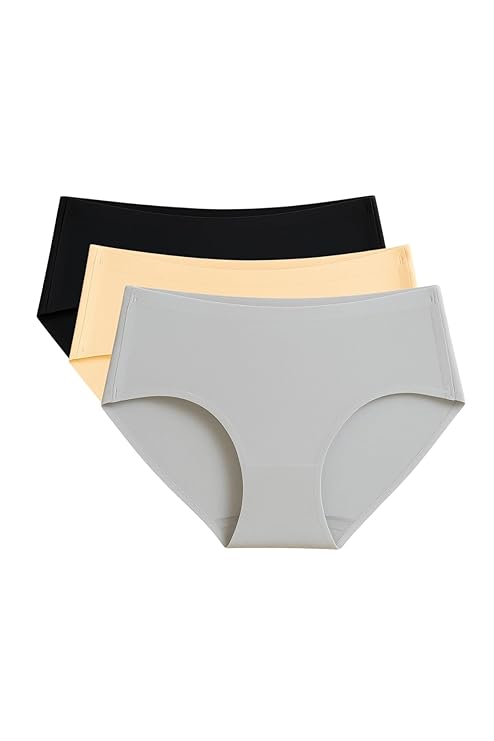 Seamless Bonded Hipster Panties - pack of 3