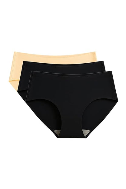 Seamless Bonded Hipster Panties - pack of 3