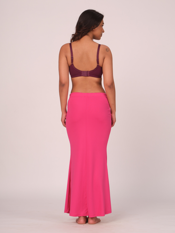 Munns & Mars Saree Shapewear Polyester Fish Cut - Pink