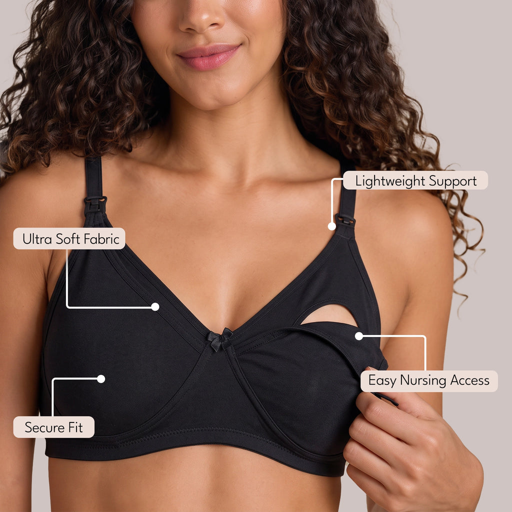 Munns & Mars Pack of 2 Women's Maternity Bra