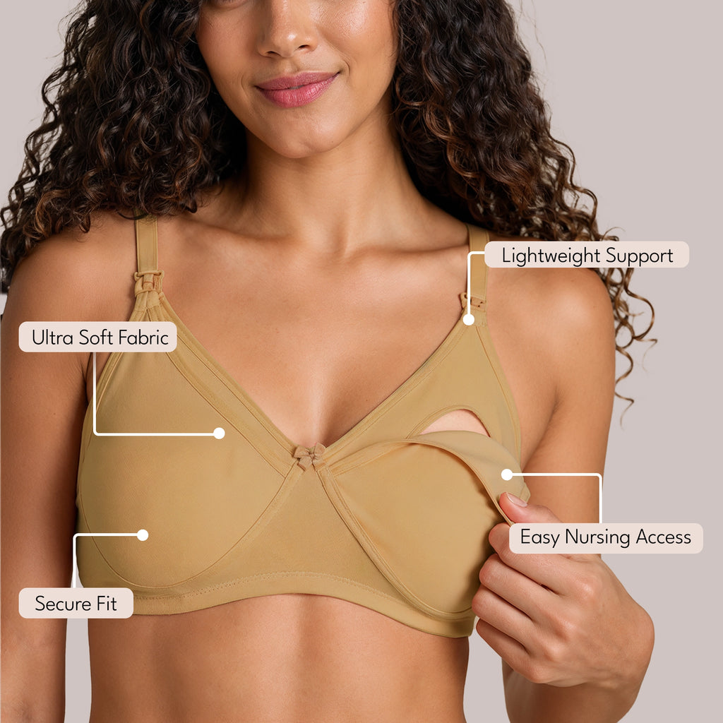 Munns & Mars Pack of 2 Women's Maternity Bra