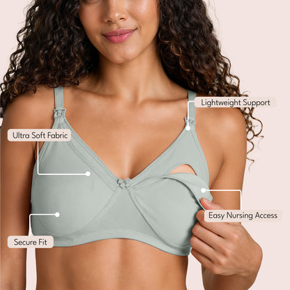 Munns & Mars Pack of 2 Women's Maternity Bra
