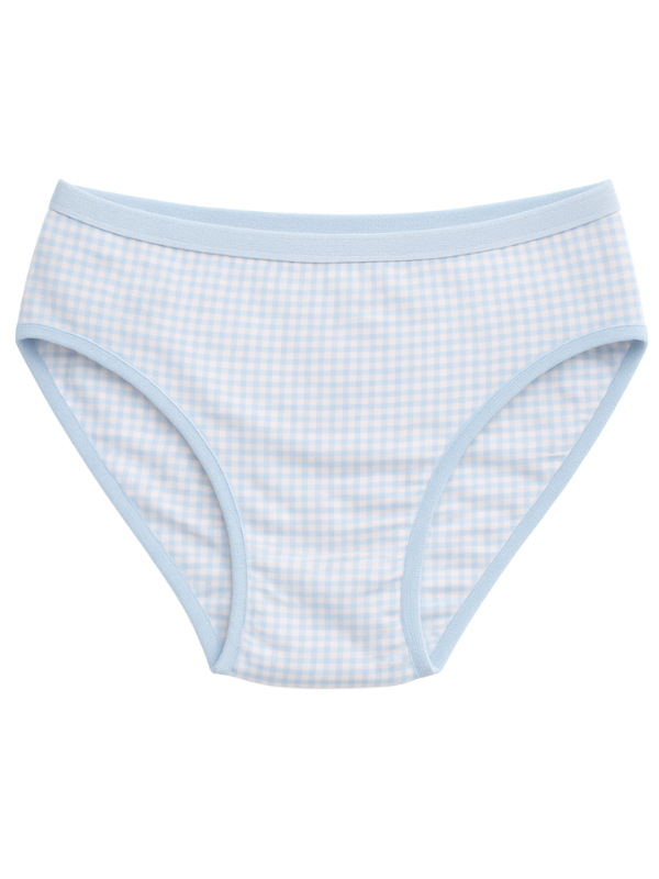 Mid Waist Hipster Panty (Outer Elastic-Printed)