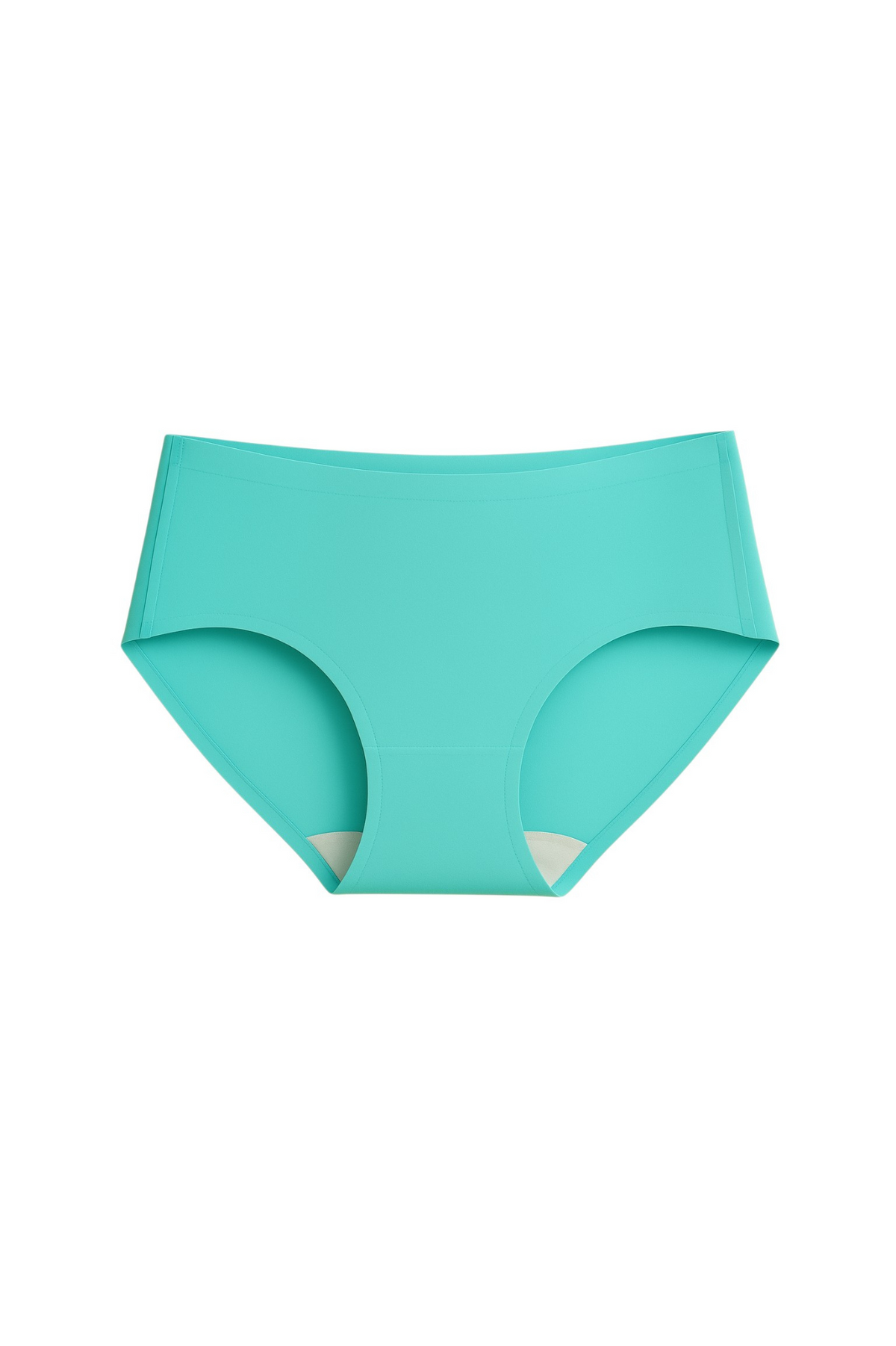 Seamless Bonded Hipster Panty - Turquoise