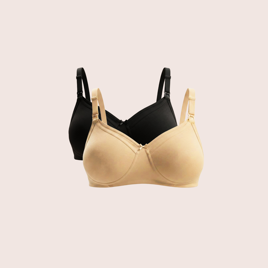 Munns & Mars Pack of 2 Women's Maternity Bra