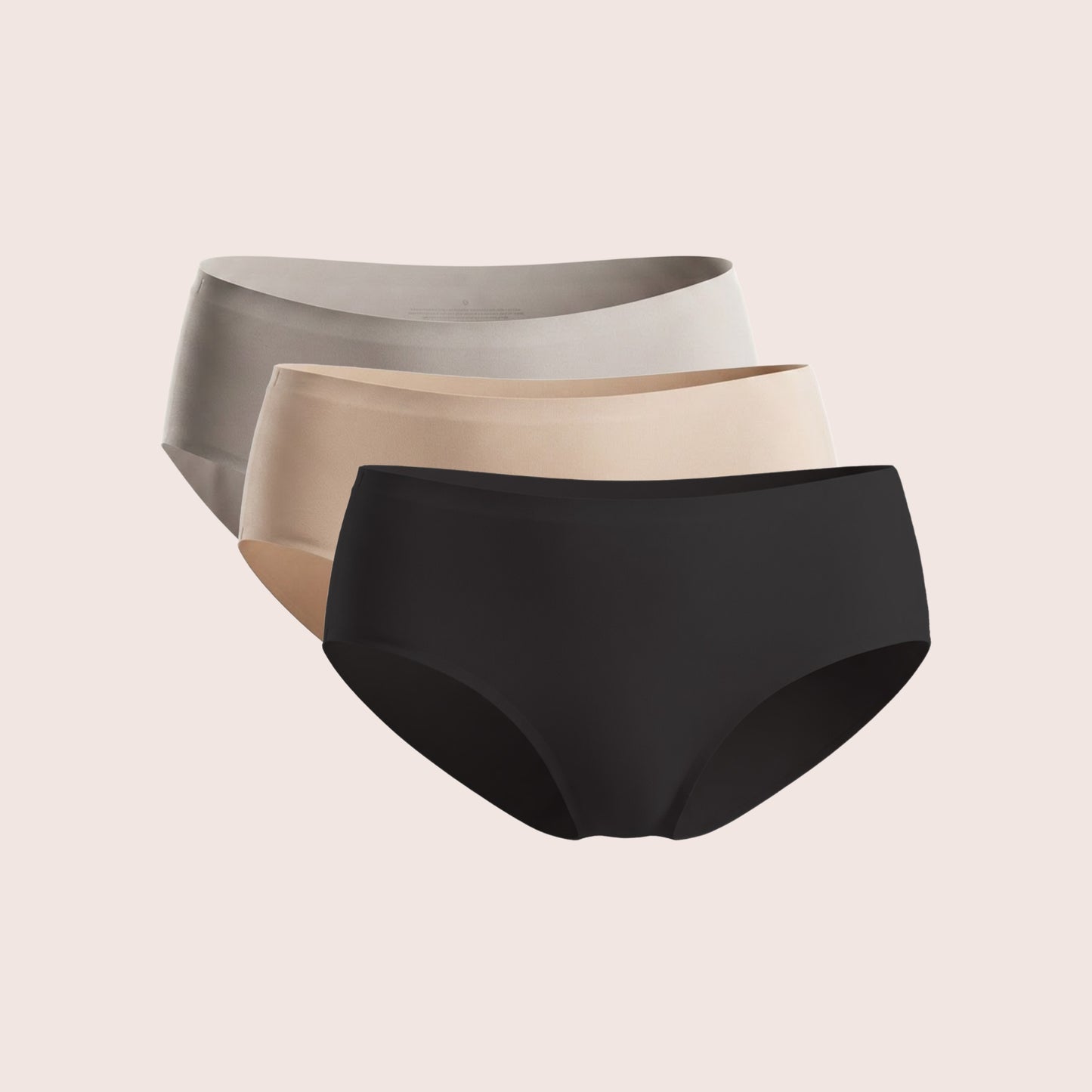 Munns & Mars Womens  Seamless Bonded Hipster Panty - pack of 3