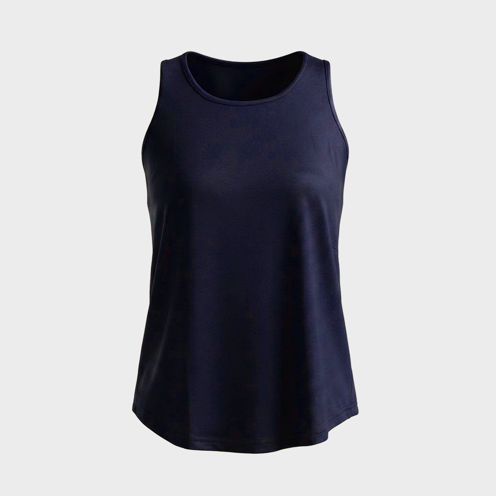 Munns & Mars Womens Activewear Boxpleated Tank Top for Women