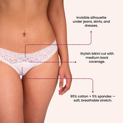 Mid Waist Bikini Panty