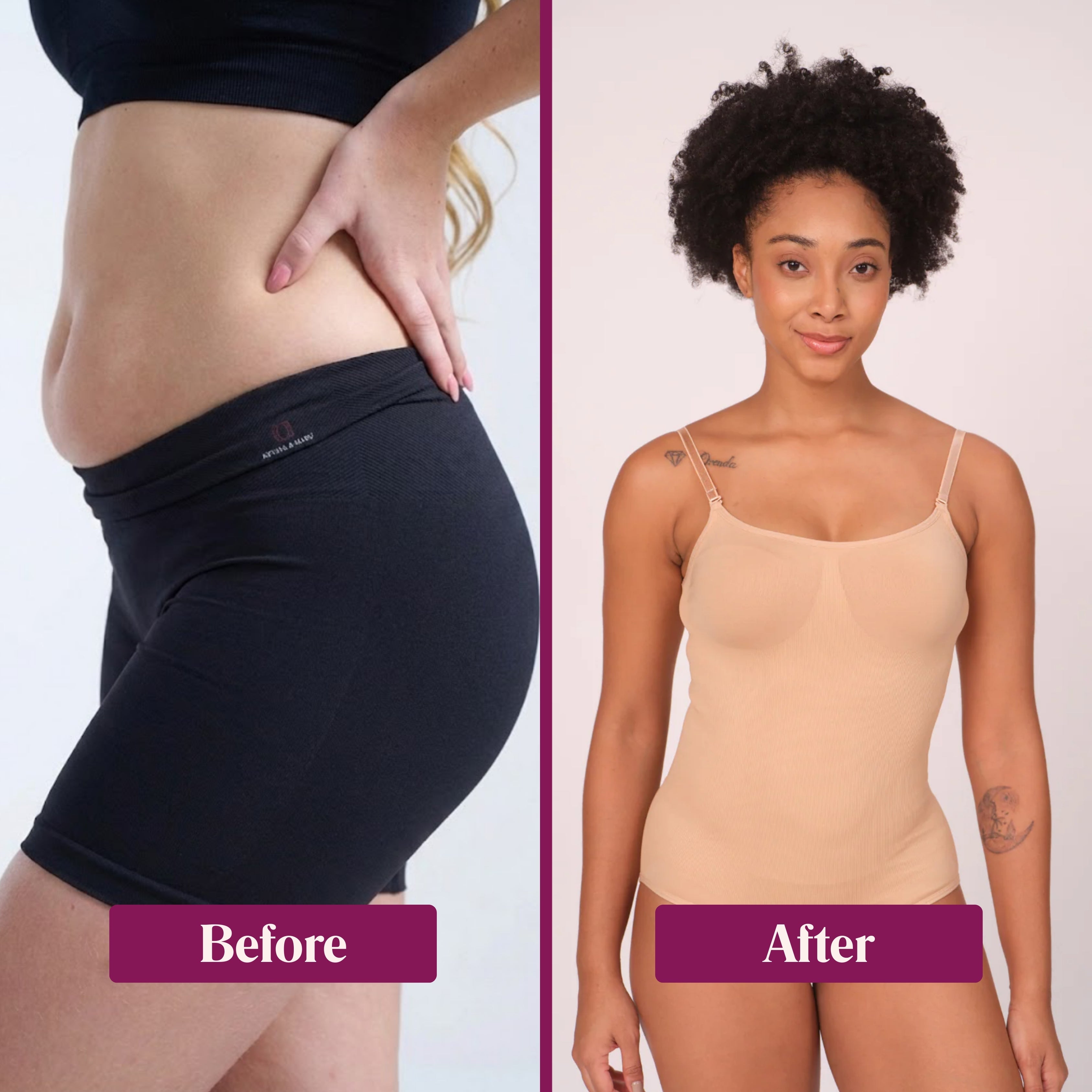 Munns & Mars Bodysuit - Beige