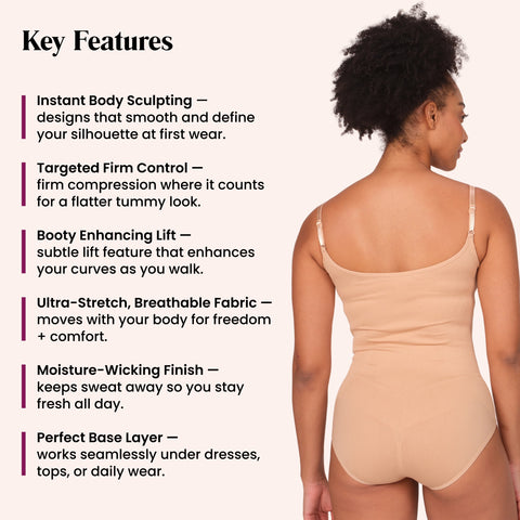 Munns & Mars Bodysuit - Beige