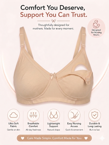 Munns & Mars Pack of 2 Women's Maternity Bra