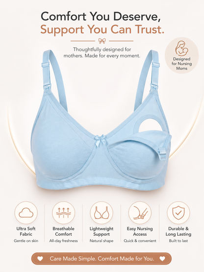 Munns & Mars Pack of 3 Womens Maternity Bra