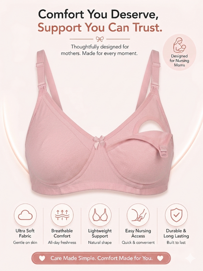 Munns & Mars Pack of 2 Women's Maternity Bra