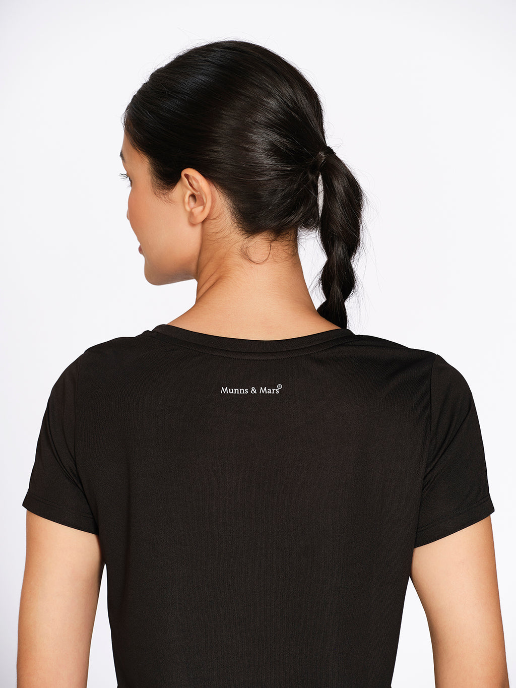 Curved Hem Activewear T-Shirt