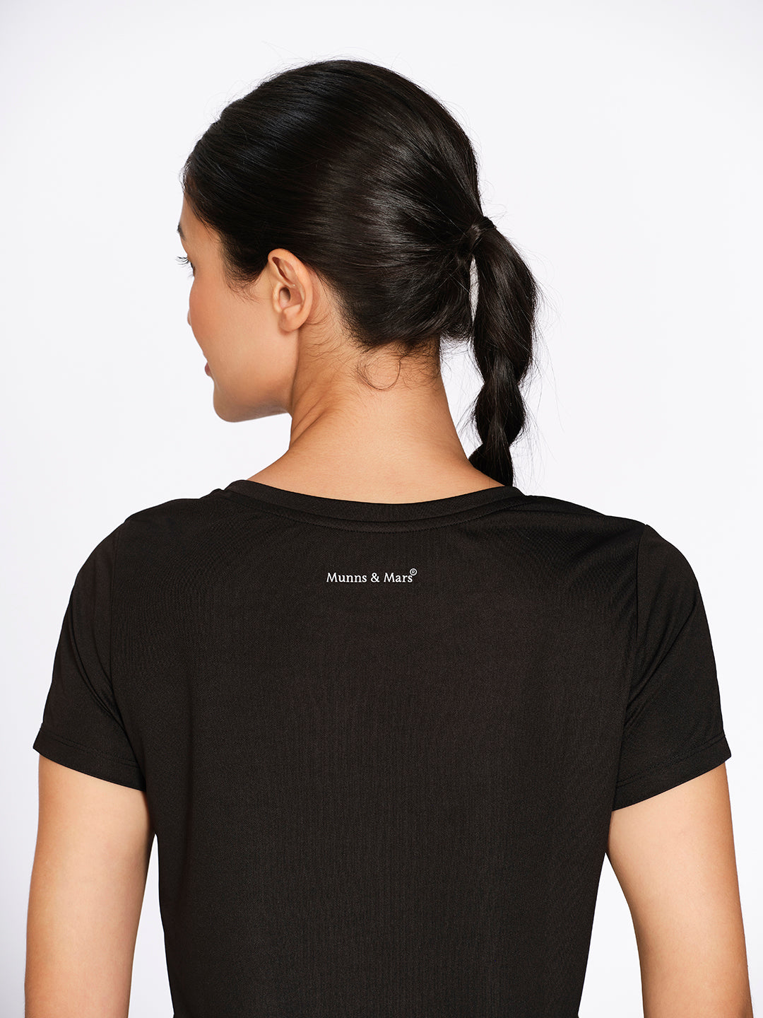 Curved Hem Activewear T-Shirt