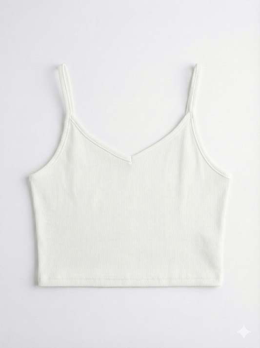 Munns & Mars Casual Tank Top - White
