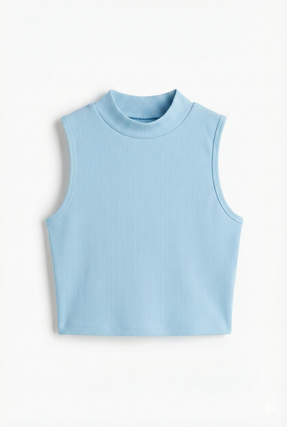 High Neck Active Tank Top