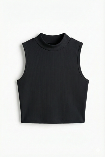 High Neck Active Tank Top