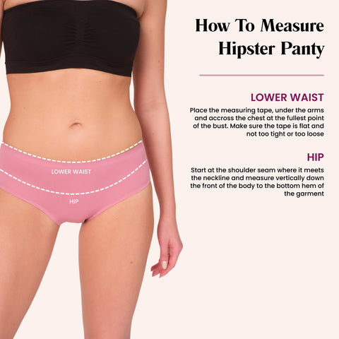 Seamless Bonded Hipster Panty - Mauve