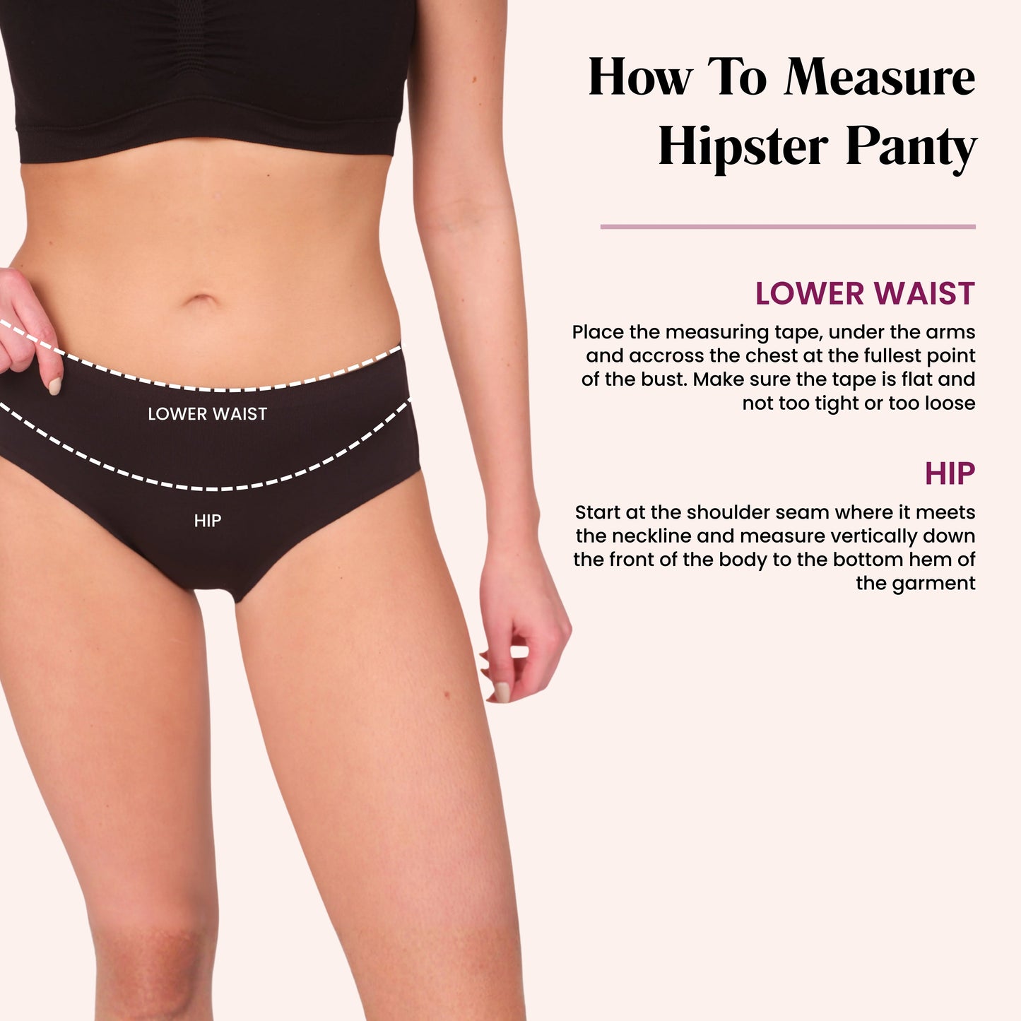 Munns & Mars Lingeries Set- T-shirt Bra (Black) & Full Coverage Panty (Black)