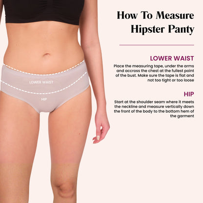 Munns & Mars Lingeries Set- T-shirt Bra & Seamless Bonded Hipster Panty