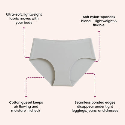 Munns & Mars Lingeries Set- T-shirt Bra & Seamless Bonded Hipster Panty