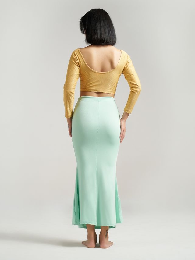 Munns & Mars Womens Poly Lycra Fishcut Saree Shapewear