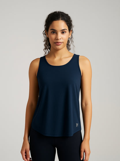 Box-Pleat Tank Top