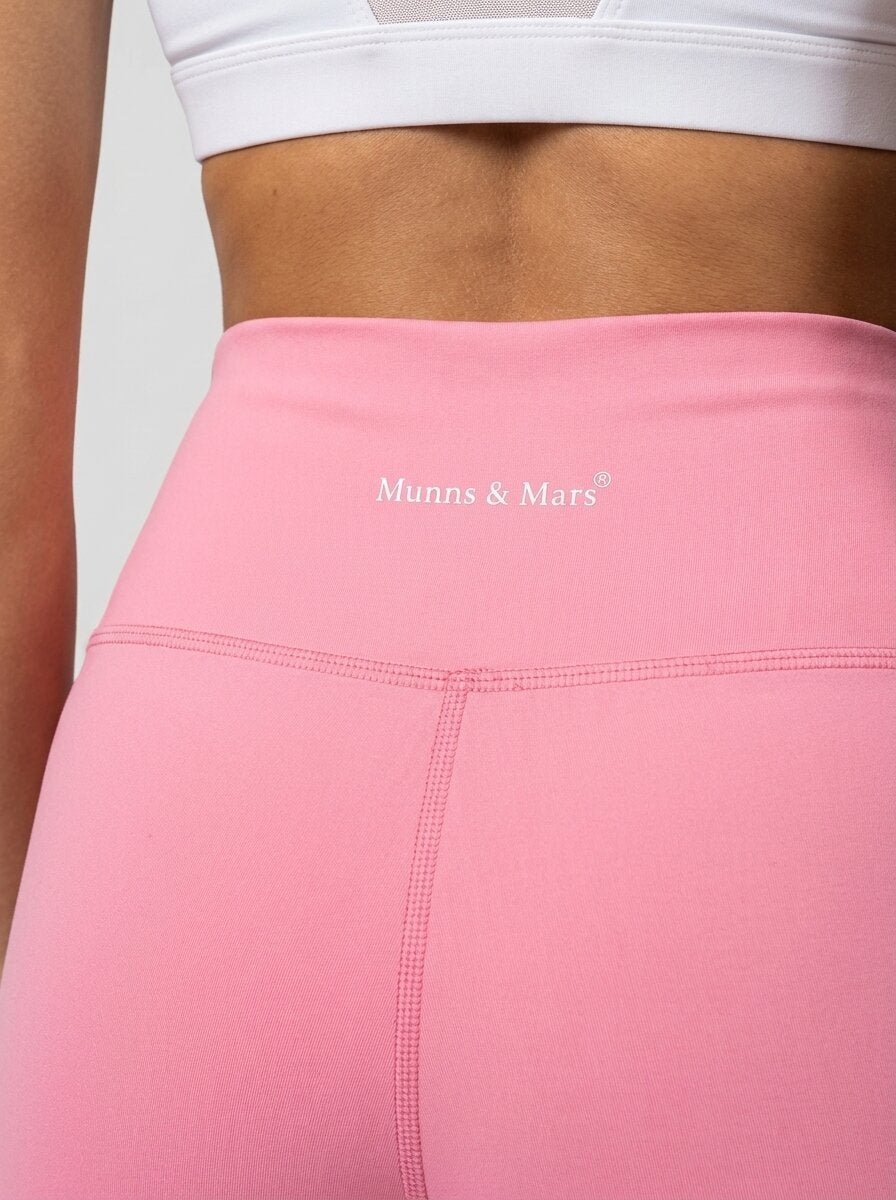 High Waist Laser-Cut Ankle Length Training Tights with Hidden Pocket