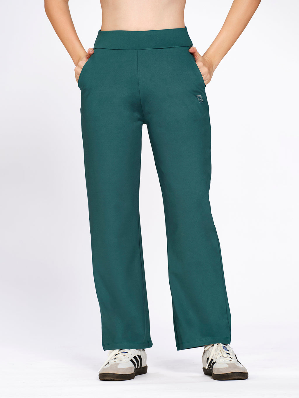 Munns & Mars Women's Wide Leg Aura Pant Stretchable Western Gym Wear