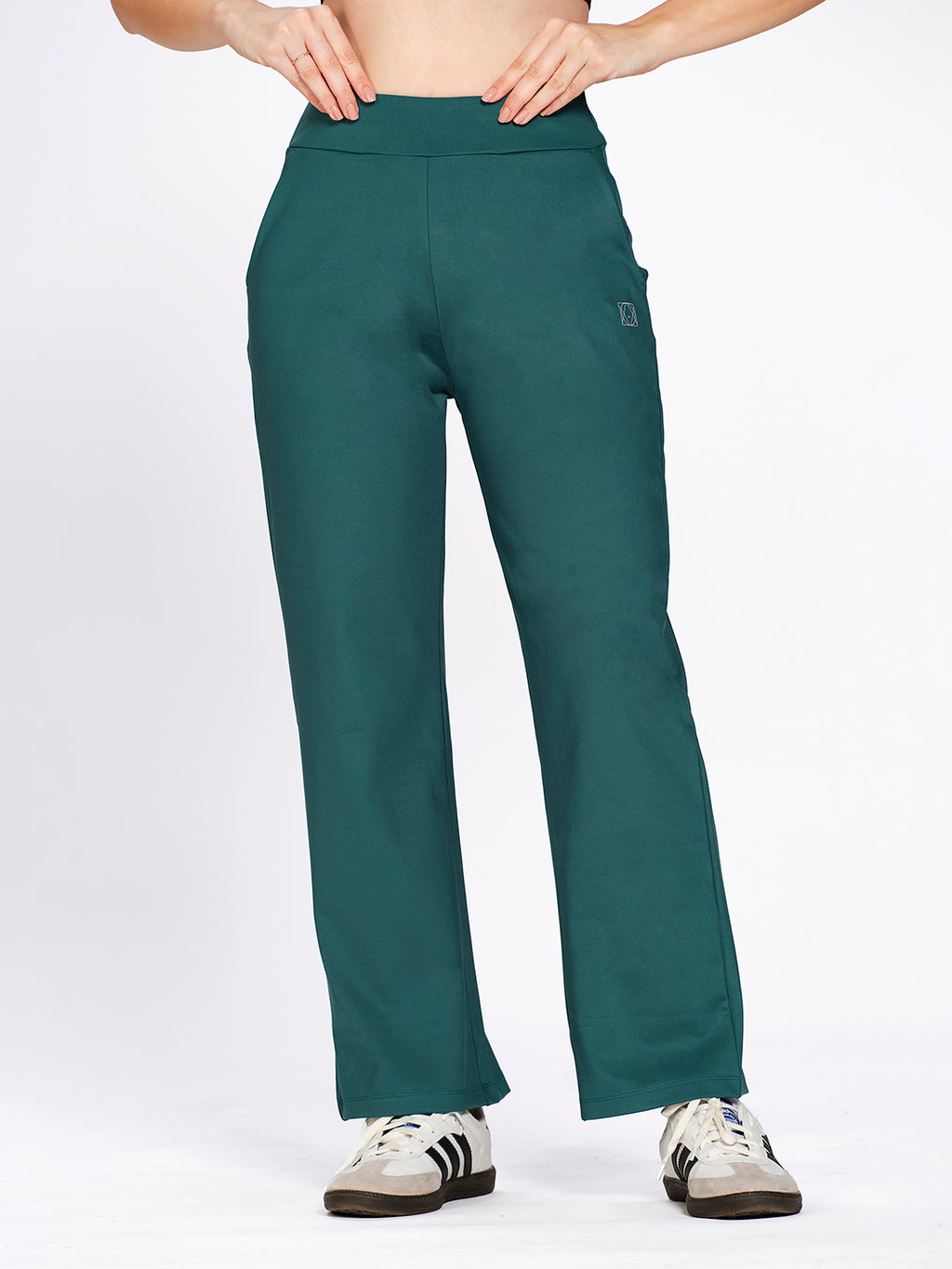 Munns & Mars Women's Wide Leg Aura Pant Stretchable Western Gym Wear
