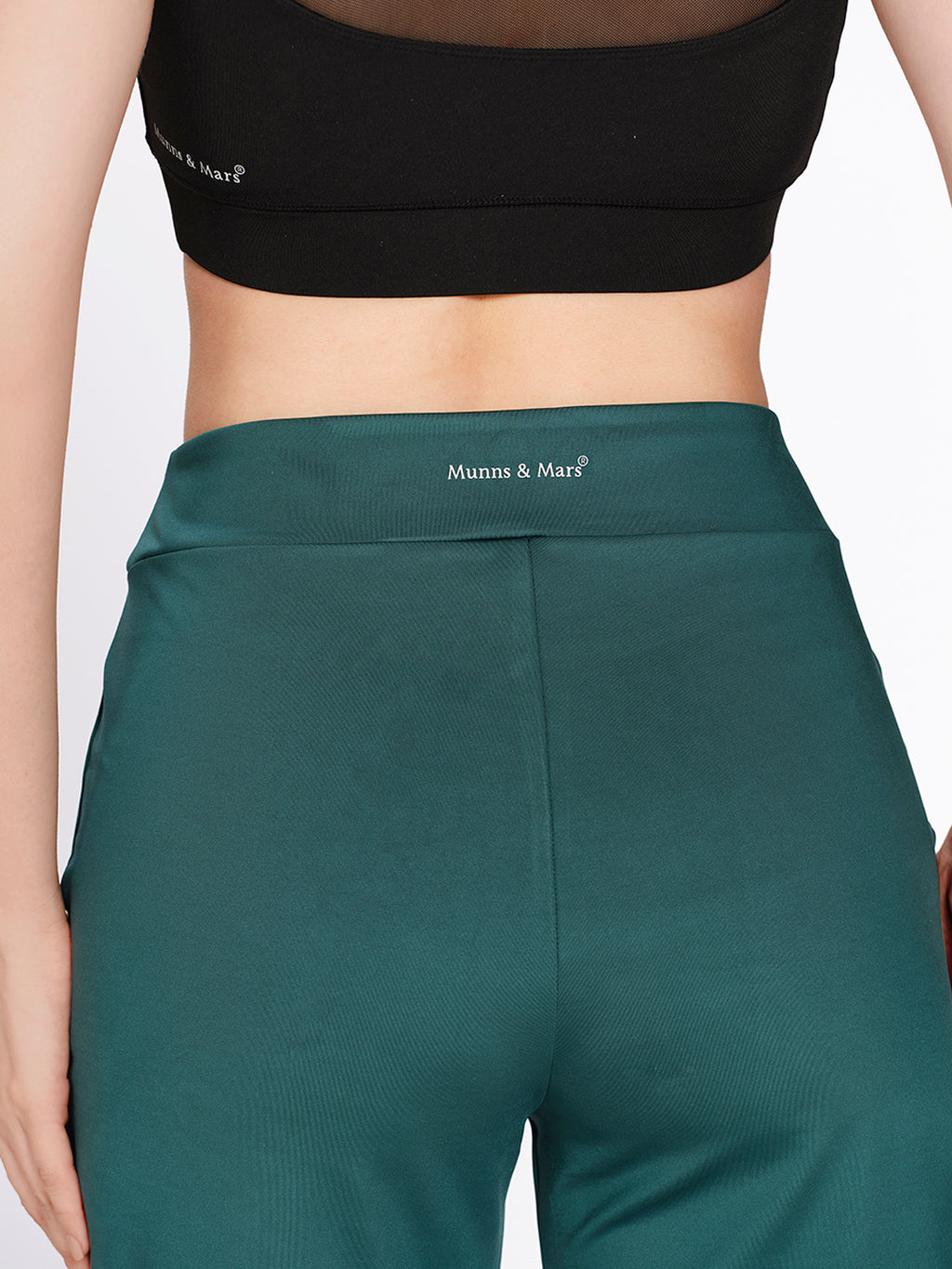 Munns & Mars Women's Wide Leg Aura Pant Stretchable Western Gym Wear