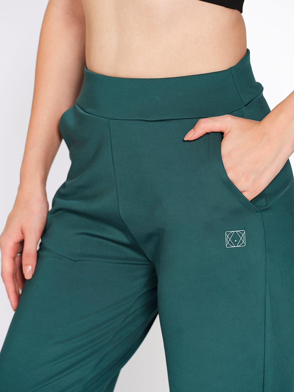 Munns & Mars Women's Wide Leg Aura Pant Stretchable Western Gym Wear