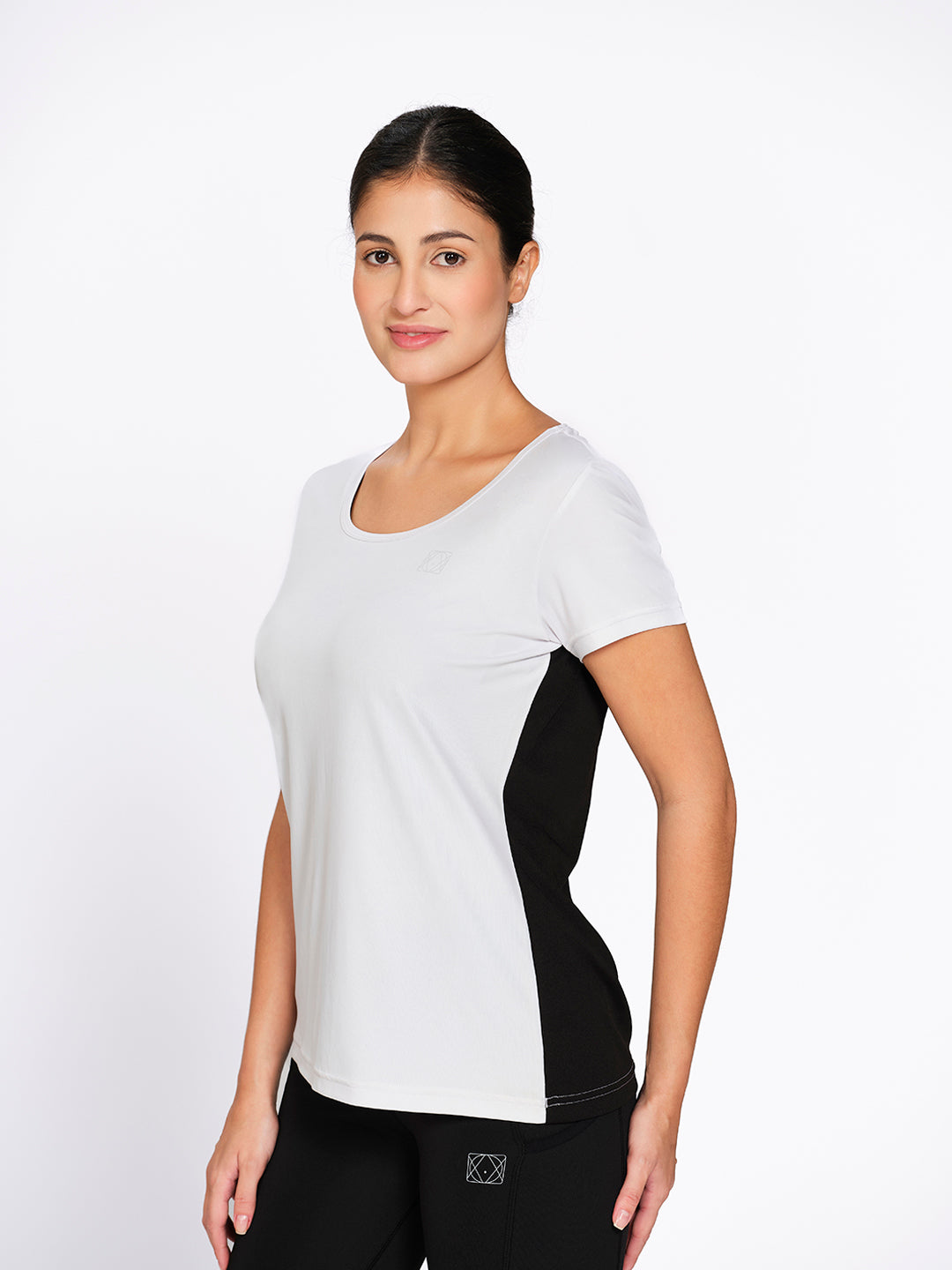 Munns & Mars Colorblocked Rapid Dry Polyester Interlock Performance T-Shirt