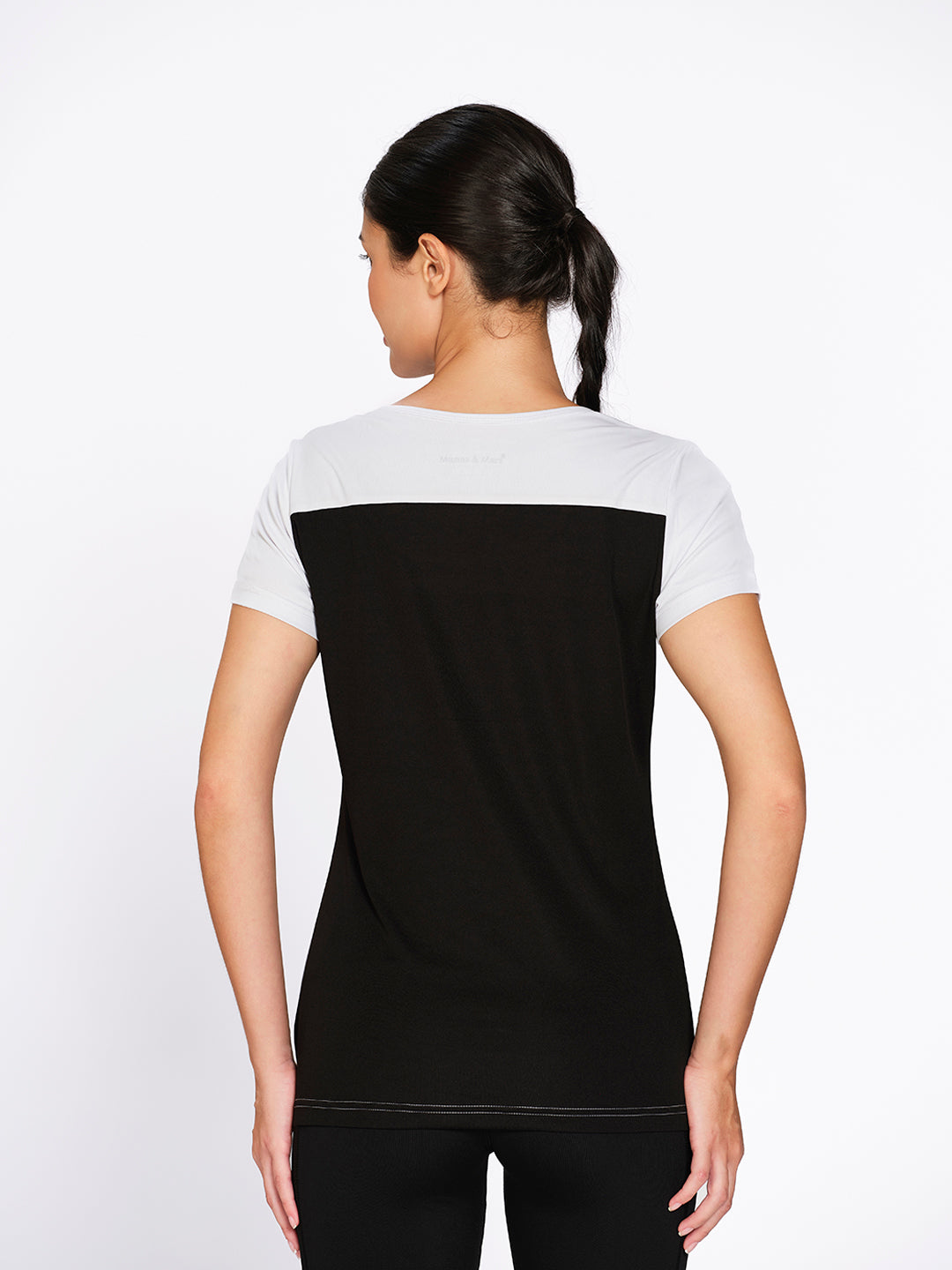 Munns & Mars Colorblocked Rapid Dry Polyester Interlock Performance T-Shirt