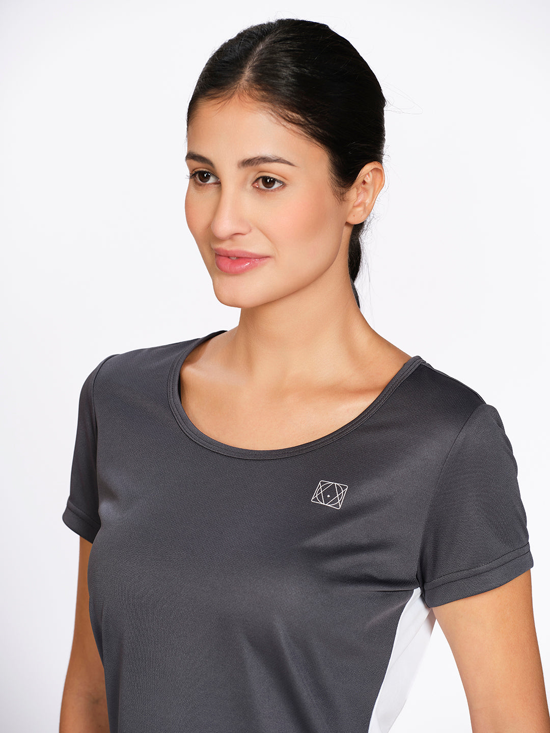 Munns & Mars Colorblocked Rapid Dry Polyester Interlock Performance T-Shirt