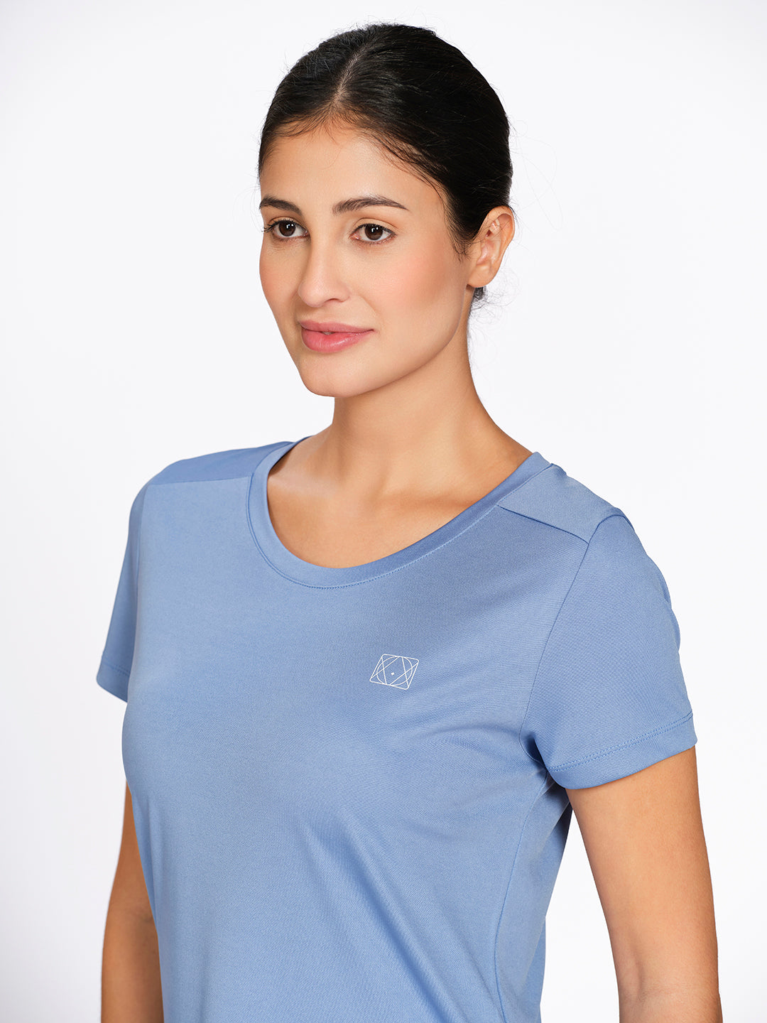 Curved Hem Activewear T-Shirt