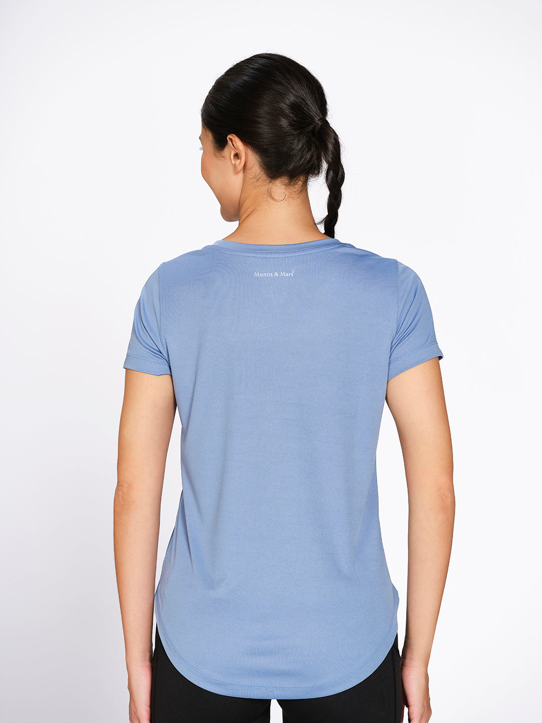 Curved Hem Activewear T-Shirt