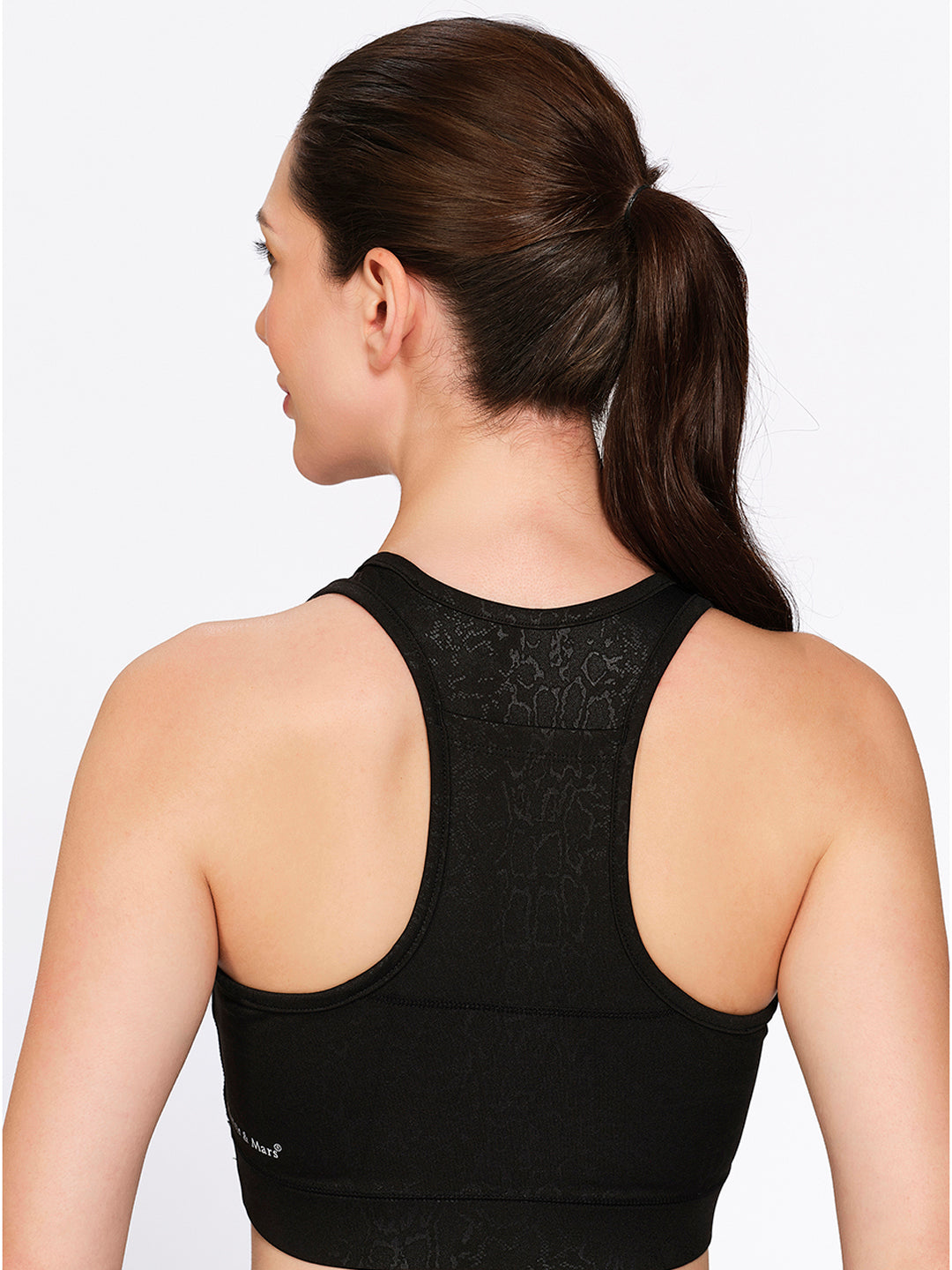 Munns & Mars Women Padded Non Wired Racer Back Sports Bra