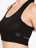 Munns & Mars Women Padded Non Wired Racer Back Sports Bra
