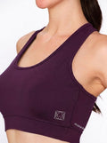 Munns & Mars Women Padded Non Wired Racer Back Sports Bra