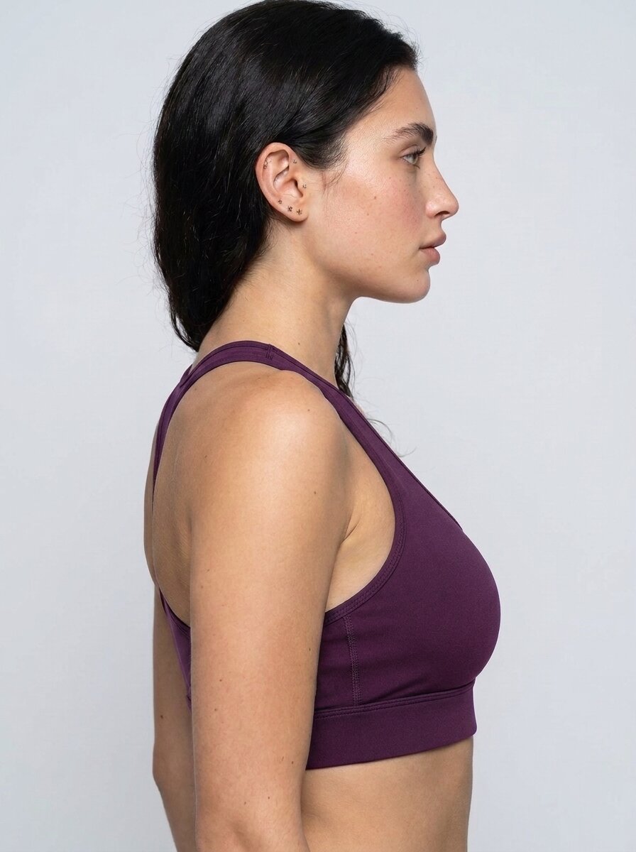 Munns & Mars Women Padded Non Wired Racer Back Sports Bra