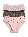 Munns & Mars Womens Pack of 3 Cotton Printed Panties (SWCopy)