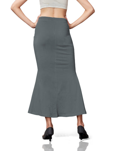 Saree Shapewear Cotton Fish Cut - Gray