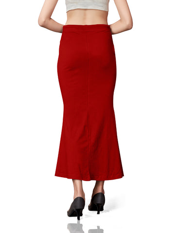 Saree Shapewear Cotton Fish Cut - Red