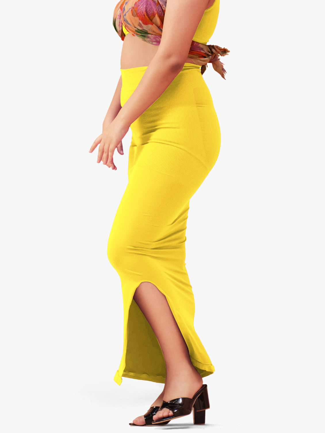 Saree Shapewear Standard - Yellow