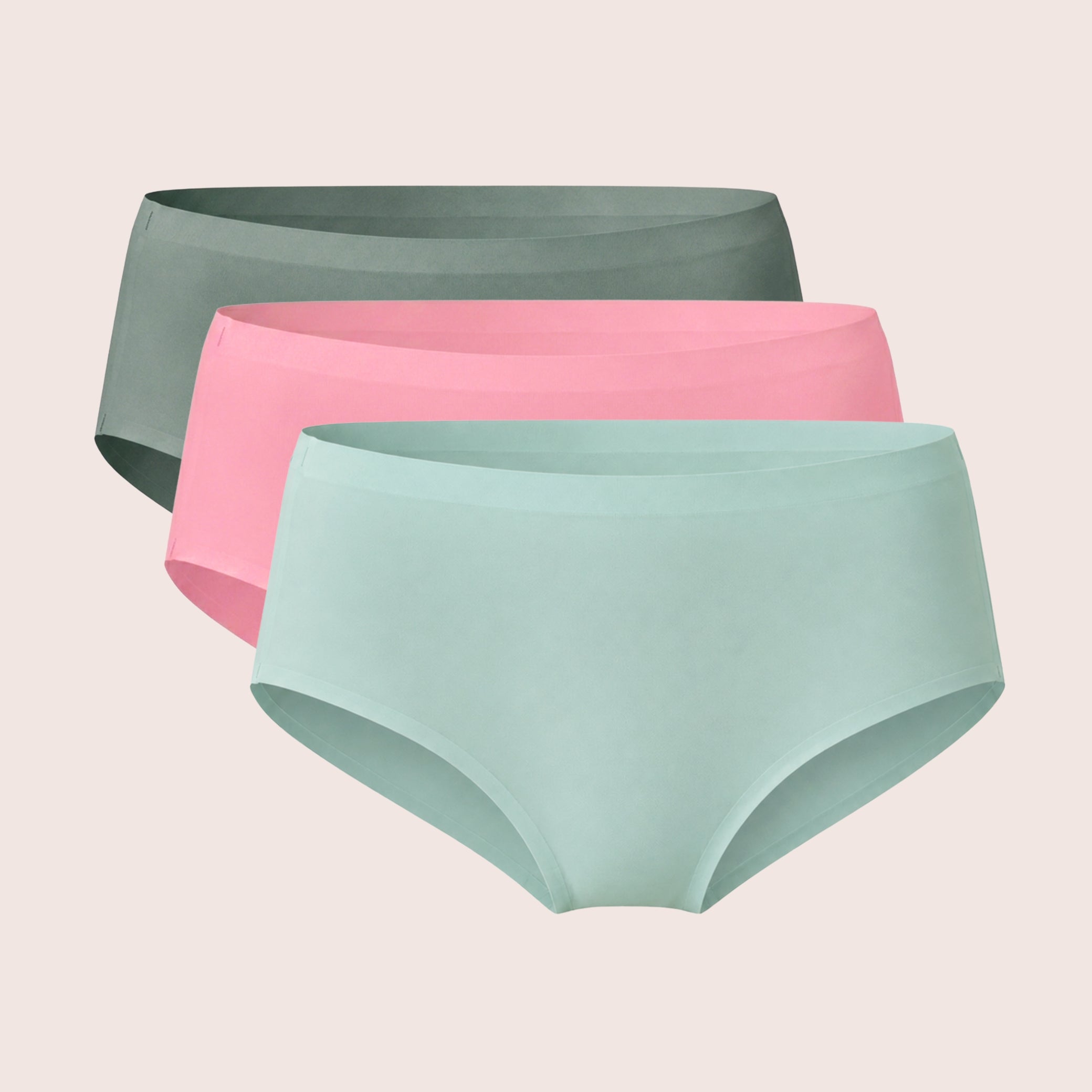 Munns & Mars Womens  Seamless Bonded Hipster Panty - pack of 3